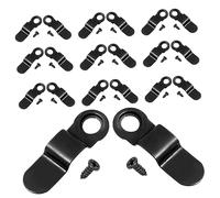MAGICLULU 100pcs Picture Frame Turn Button Clips Iron Buckle Fasteners for Easy Installation for Hanging Photos and Art Crafts Saving Picture Frame Supplies