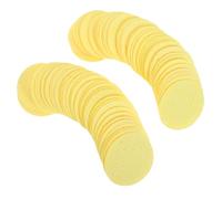 MAGICLULU 100pcs Soldering Cleaner Welding Clean Pads Round Sponge Reduces Wear Enhances Accuracy for Laboratories and Manufacturing Sites Suitable for Professional and DIY Applications