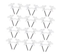 MAGICLULU 100Pcs Traceless Mini Nail Hooks for Picture Hanging, Invisible Concrete and Drywall Photo Frame Hangers, No Damage Art Painting Display Kit for Hardwall and Brick Walls