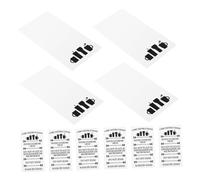 MAGICLULU 100Pcs Tumbler Care Instruction Cards Package Insert for Glass Cup Cleaning Care Guide Simple Directions for Customer Use for Retail Businesses
