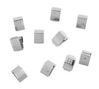 MAGICLULU 10pcs AA Battery Spring Steel Contacts with Anti-Deformation Feature for Battery Holder Connector Replacement in Remote Control and Battery Compartment