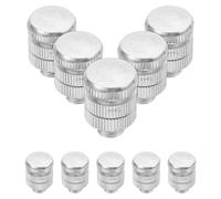 MAGICLULU 10pcs Aluminium Alloy Split Bolt Electrical Fence Connectors Wire Clamp Joint for Multiple Electric Fence Gate Cable Connection Silver