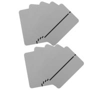 MAGICLULU 10pcs Automotive Spray out Color Sample Panels Aluminum