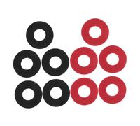 MAGICLULU 10pcs Battery Terminal Protectors Felt Washers Gaskets Soft Pads Quick Replacement Easy Installation Color Coded for Positive Negative Terminals Fit for Cars Trucks Suvs