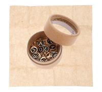 MAGICLULU 10pcs Black Alloy Stitch Counter Chain for Knitting Convenient Stitch Counting Easy Storage Sl nd Stylish