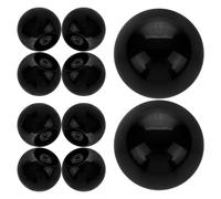 MAGICLULU 10pcs Black Pot Lid Handle Replacement with Comfortable Touch and Lifting Handle, Sturdy Pp Round Cookware Lid Knob for Kitchen Use