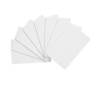 MAGICLULU 10PCS Blank White NFC Cards Writable Contactless Ic Compatible with All NFC-Enabled Phones for Access Control Attendance and Property Management