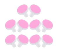 MAGICLULU 10pcs Electric Nail Bits Replacement Heads and Toenail Trimming and Polishing with Sandpaper and Plastic Multi-functional Nail File Pads for Manicure and Pedicure