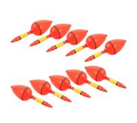 MAGICLULU 10pcs Fishing Bobbers Sea Fishing Floats Large Plastic Float High Visibility Versatile Accessory for Ocean
