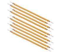 MAGICLULU 10pcs Flexible LED Filament Lamp Parts 3v 60mm Soft Bulb LED Filament Light Source Accessories with Low Voltage Compatibility and Cool Operation for Decorative Models and Home