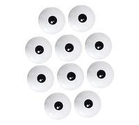 MAGICLULU 10pcs Halloween Eyeball Balloons Scary Latex Balloons for Halloween Party Decorations Unique Photo Props Create Creepy Atmosphere for Carnival Events