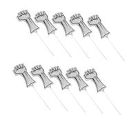 MAGICLULU 10pcs Inflatable Sports Cheering Props Basketball Soccer Football Party Decorations Aluminum Foil Balloons for School Matches Community Events