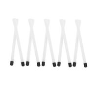 MAGICLULU 10pcs Leakproof Tire Valve Extensions White Valve Stem Extenders for Cars Trucks Motorcycles Bicycles and Scooters Automotive Inflation Accessories