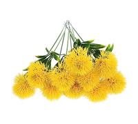 MAGICLULU 10pcs Lifelike Artificial Dandelions Fake Dandelions Ornaments for Home Diy Plant Decor Elegant Single Stem Artificial Flowers