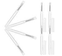 MAGICLULU 10pcs Lip Brush Lipstick Brush Silicone Portable with Cover Multifunctional Design for Everyday Users and Professional Makeup Artists Makeup with Caps