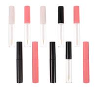 MAGICLULU 10pcs Lip Gloss Tubes: 5ml Empty Refillable Lip Balm Bottle with Wand for DIY Makeup Making - Plastic Containers for Eyeliner