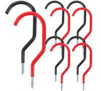 MAGICLULU 10pcs Metal Bike Wall Mount Hook for Garage Storage and Shed