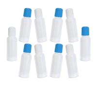 MAGICLULU 10pcs Ml Sponge Tip Applicator Bottles with Soft Squeeze Plastic Design, Chemically Stable and Suitable for Alcohol, for Hair Dye and Essential Oils Use in Salon and Clinics