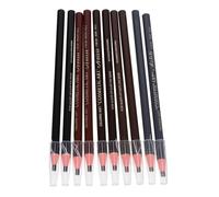 MAGICLULU 10Pcs Peel-off Eyebrow Pencil Soft Tearable Makeup Tools for Women Travel-friendly Lightweight Cosmetic Eyebrow Pens in Shades for Precise Natural Brow Shaping