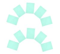 MAGICLULU 10Pcs PVC Gel Light Filter Sheets Transparent Color Correction Film for Optical Experiments Lightweight Transparency Sheets for Classroom and Photography Use