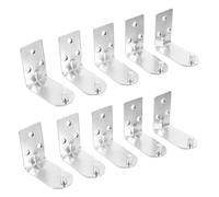 MAGICLULU 10pcs Shaped Fire Extinguisher Mount Bracket Heavy Duty Iron Construction for Chemical Extinguishers Versatile Wall Hook Compatible with Firefighting Accessories Easy Installation