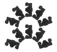 MAGICLULU 10pcs Silicone Corner Protector Air Fryer Bumper Triangle Black Scratch-resistant Replacement Accessory Protects Air Fryer from Scratches and Damage for Kitchen Use