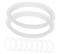 MAGICLULU 10pcs Silicone Sealing Rings Replacement Bottle Sealing Ring for Lid for Wide Mouth Mason Jars Storage Containers Lids Reusable Seal for Jars