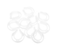 MAGICLULU 10Pcs Thickened Safety Door Finger Pinch Guard Plastic Door Stopper for Bathroom Bedroom Use Easy Installation Sturdy Windproof Design White