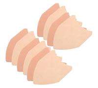 MAGICLULU 10pcs Thigh Chafing Prevention Pads Anti Chafing Stick Breathable Elastic Fabric Non-Woven Cotton Protection and Support to Thigh Muscles Khaki for Physical Activity and Sports