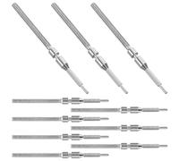 MAGICLULU 10Pcs Universal Metal Watch Stems Replacement Kit for Mechanical 8200 Movement, Winding Stems for Watch Repair, Suitable for Watchmakers and DIY Maintenance