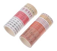 MAGICLULU 10rolls Adhesive Washi Tape for Scrapbooking DIY Decorative Stickers Creative Journal Tape for Crafting and Hand Account with Firm Adhesion and Easy Repositioning