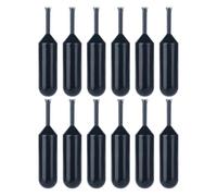 MAGICLULU 12pcs Black Privacy Protection Roller Stamp Ink Refills 2ml for Identity Protection Roller Stamps and Security Concealing Sensitive Information on Bank Statements and Address