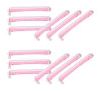 MAGICLULU 12pcs Curling Perm Rods for Women Hair Curlers Portable Hair Rollers Made of Sturdy Pp with Good Curling Effect, Simple Delicate Design, for Home and Travel Use
