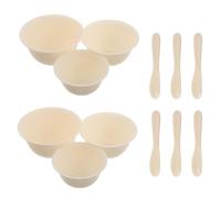 MAGICLULU 12pcs Face Mask Tool Set Medium Mixing Bowls and Small Spatulas for DIY Skincare Reusable Beauty Tools for Home Use