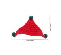 MAGICLULU 12pcs Handmade Knitted Doll Hats Soft Wool Yarn Mini Beanie for Dolls Pets Figurines DIY Craft Projects Birthday Party Accessories in Red Orange Gray