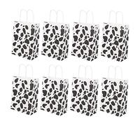 MAGICLULU 12pcs Highland Cow Tote Bag Candy Storage Pouches Paper Handheld Bag Farm Theme
