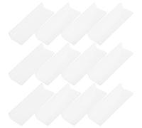 MAGICLULU 12pcs Shelf Dividers Shelf Rack Divider L-shaped Structure Plastic Easy to Remove Organizing for Convenience Stores and Retail Stores