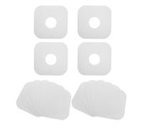 MAGICLULU 12pcs Vinyl Record Protective Sleeves Inner Paper Covers Dust Protection and Easy Portability, Heavyweight White Kraft Paper Rounded Corners for Phonograph Records at Home