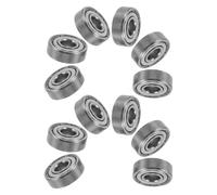 MAGICLULU 12pcs Wheelchair Fork Bar Bearings 608zz Front Caster Wheel Replacement Ball Bearings for Transport Chairs and Walkers Mobility Accessories