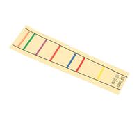 MAGICLULU 13 Inch 3/4 Viola Finger Guide Sticker Paper Label for Beginners, Easy to Adhere and No Damage, Yellow Fret Position Marker for Viola Learning and Practice
