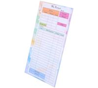 MAGICLULU 14 Sheets A6 Budget Planner Refill Loose Leaf Punched Paper Refills 6-hole 6ring Binder Design Refillable Portable Thickened Paper with Colorful Stylish Design for Personal Use