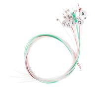 MAGICLULU 15pcs Lyre String Set Nylon Harp Strings Replacement with Comfortable Resonance Light Weight Not Easy to Wear for Classical Lyre Learners