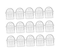 MAGICLULU 15pcs Transparent USB Type-c Dustproof Charging Port Protectors Dust Cap Plugs for Phones Secure Fit Anti-dust Covers Prevent Dirt and Liquid Damage