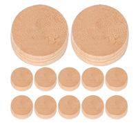 MAGICLULU 15pcs Trombone Cork Pads - Versatile Cork Plugs For Spit Valve And Water Key Maintenance - Musical Instrument Repairing Parts For Trumpet Trombone Performance Music Lessons