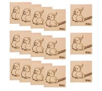 MAGICLULU 16pcs Parrot Chewing Wooden Blocks Bird Chewing for Beak Trim, Pine Wood, Easy to Carry, Easy Cleanup, for Birds and Parrots at Home or Travel