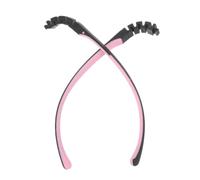 MAGICLULU 1pair Silicone Eyeglass Arms Replacement Soft Anti-Pressure Glasses Legs with Dual-Tone Color Eyewear Temple Repair for Spectacle Frames Pink