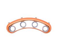 MAGICLULU 1pc Finger Expander for Musical Instruments Plastic Finger Stretch Trainer with Arc Handle for Guitar Piano Ukulele Bass Mandolin Orange
