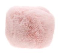 MAGICLULU 1pcs Furry Pop Filter Condenser Mic Windscreen Faux Fur Plush Material Foam Cover Reduces Wind Noise Reduces Plosive Sounds Stylish Appearance Unique Design Indoor Ktv Microphone