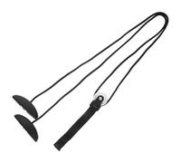 MAGICLULU 1pcs Neck Training Belt Shoulder Pulley Trainer Bands Enhanced Training Difficulty and Versatile Use, Black Pvc and Pp Material for Rehabilitation and Fitness Routines, Effective