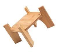 MAGICLULU 1pcs Wood Dispenser Stand Creative Design Stable Easy to Clean Multi-functional Use for Flower Pots Small Fish Tanks